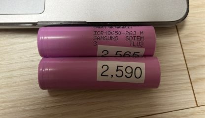 삼성 ICR18650-26J 2,600mAh 중고